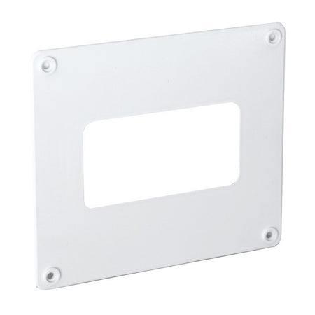 Copriforo In Abs Per Tubi Rettangolari- Mm 120X60- First- Pezzi 1