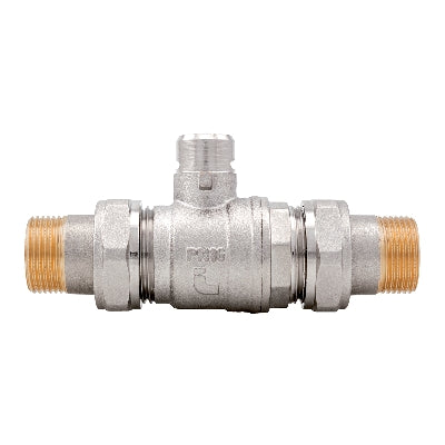 Valvola Di Zona A Sfera A 2 Vie Con Doppio Bocchettone- 3/4 Dn 20- Itap- Pezzi 1