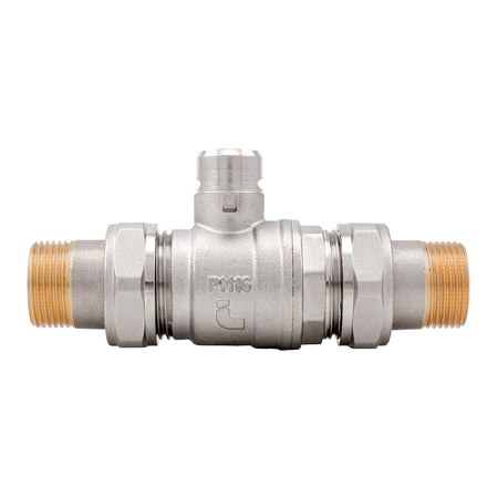 Valvola Di Zona A Sfera A 2 Vie Con Doppio Bocchettone- 3/4 Dn 20- Itap- Pezzi 1