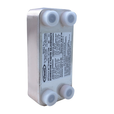 Scambiatore Di Calore A Piastre Saldobrasato (-10 °/+90 °)- 40 Piastre - 3/4- Dk- Pezzi 1