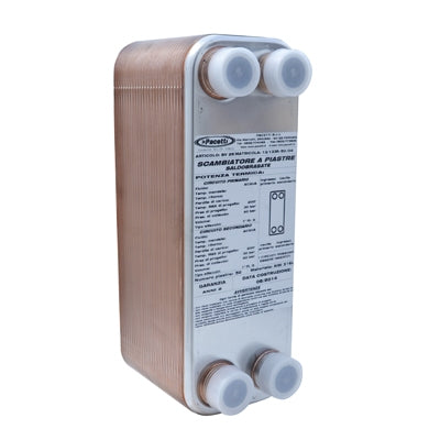 Scambiatore Di Calore A Piastre Saldobrasato (-160 °/+200 °)- 30 Piastre - 1- Dk- Pezzi 1