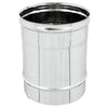 Canna Fumaria In Acciaio - Elemento Lineare Da Mt 0.25- Diam. 180- Dk- Pezzi 1