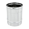 Canna Fumaria In Acciaio - Elemento Lineare Da Mt 0.25- Diam. 180- Dk- Pezzi 1