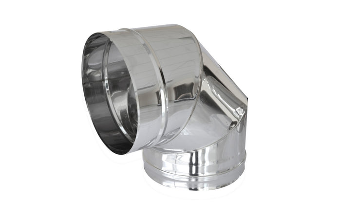 Curva In Acciaio A 90 ° Per Canne Fumarie- Diam. 250- Dk- Pezzi 1