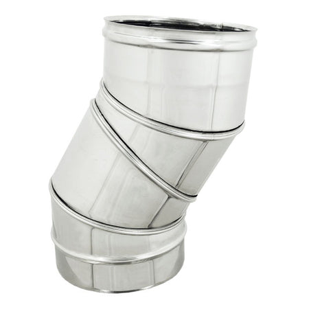 Curva Regolabile 0/90 ° Per Canne Fumarie- Diam. 250- Dk- Pezzi 1