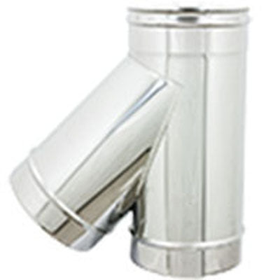 Braga In Acciaio A 135 ° Per Canne Fumarie- Diam. 100- Dk- Pezzi 1