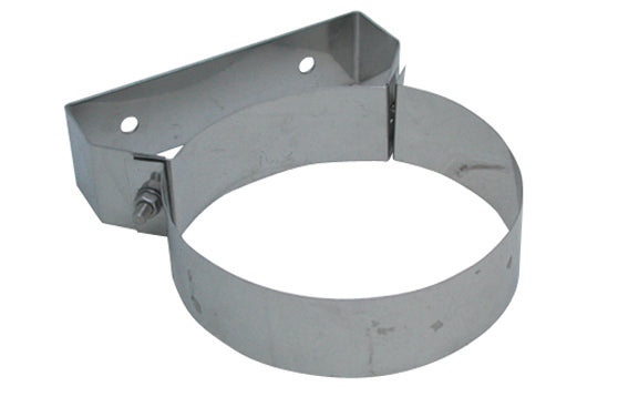 Fascetta Murale In Acciaio Per Canne Fumarie- Diam. 160- Dk- Pezzi 1