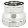 Riduzione Inox Per Canne Fumarie- Diam. M 160-F 130- Dk- Pezzi 1