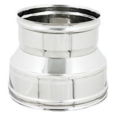 Manicotto Ridotto Ff Per Canne Fumarie Inox- Diam. F 120-F 80- Dk- Pezzi 1