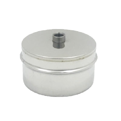 Tappo Chiusura In Acciaio Maschio Con Spurgo- Diam. 140- Dk- Pezzi 1