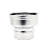 Aumento Inox Per Canne Fumarie- Diam. M 120- F 150- Dk- Pezzi 1