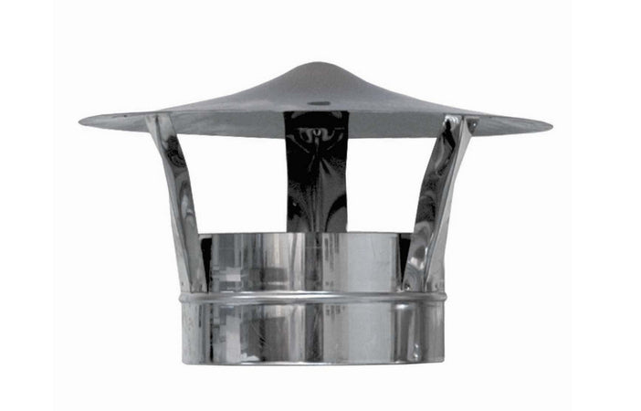 Cappello Cinese Con Base Tonda Zincato- Diam. 200- Dk- Pezzi 1