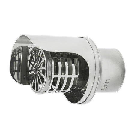 Terminale Pellet Inox- Diam. 80- Dk- Pezzi 1