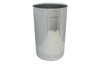 Canna Fumaria In Acciaio 316L - Elemento Lineare Da Mt. 0.50- Diam. 50- Dk- Pezzi 1