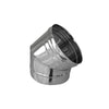Curva In Acciaio 316L A 45 ° Per Canne Fumarie- Diam. 250- Dk- Pezzi 1