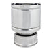Terminale Antivento A Botte Acciaio Inox- Diam. 250X300- Dk- Pezzi 1