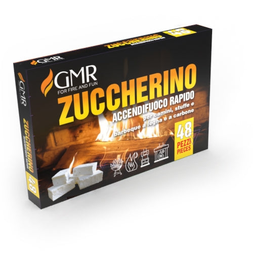 Accendifuoco Bianco Zuccherino 24- Senza- Pezzi 1