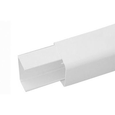 Canalina Pvc Con Base E Coperchio Per Impianti Di Climatizzazione- Mm. 110 X 75 L. Mt. 2- Artip- Pezzi 1