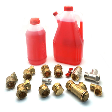 Kit Accessori Per Impianti Circolazione Nat. Kmn Aton- 2 Collettori- Aton- Pezzi 1