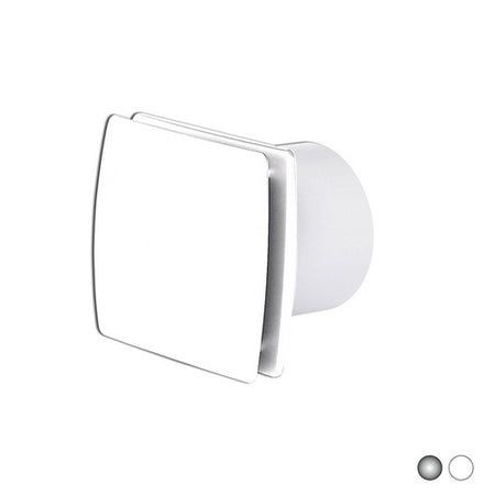 Aspiratore Elettrico Esterno A Supporto Ventilazione Naturale- Bianco D. 100 - 19 W- Vecam- Pezzi 1