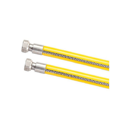 Tubo Flessibile In Acciaio Per Gas- Ff Cm 50 1/2X1/2- Debor- Pezzi 1