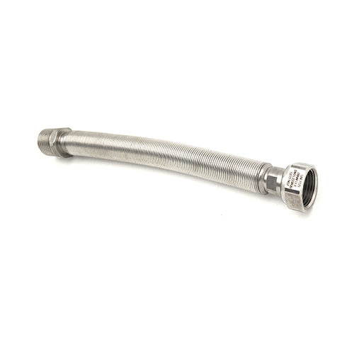 Flessibile Inox Raccordo In Ottone Per Acqua Mf- Mm 300/600 20- 3/4X3/4- Aton- Pezzi 1