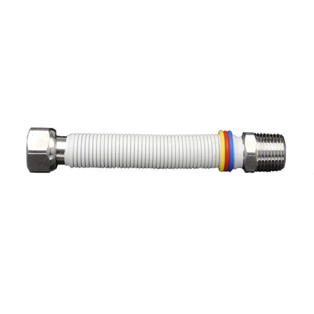Flessibili Gas Allacciamento Caldaia Rivestiti Mf- 1/2 X Mm 100/200- Tecng- Pezzi 1
