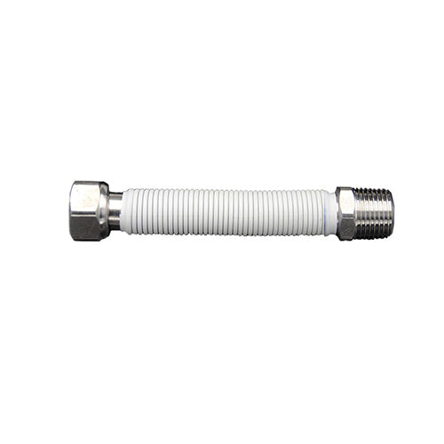 Flessibile Estensibile Rivestito Per Allacciamento Acqua Caldaie A Gas- Mm 220/420 20-3/4X3/4- Aton- Pezzi 1