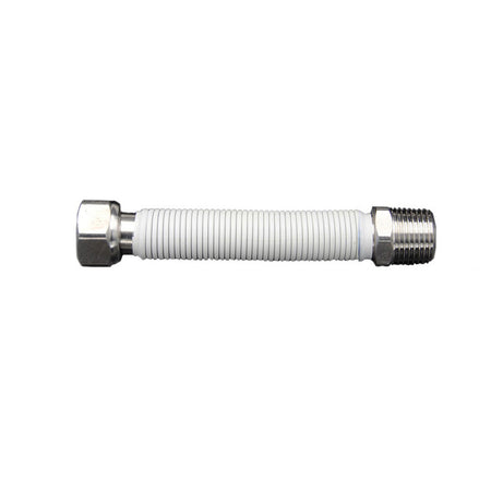 Flessibile Estensibile Rivestito Per Allacciamento Acqua Caldaie A Gas- Mm 220/420 20-3/4X3/4- Aton- Pezzi 1