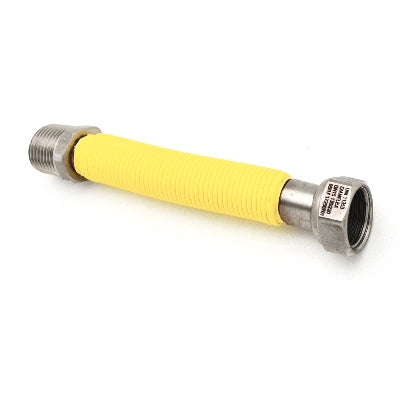 Flessibile Inox Raccordo In Acciaio Rivestito Mm 220 / 420- 1/2- Aton- Pezzi 1