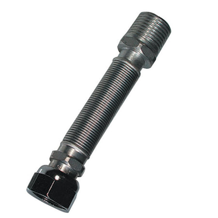 Flessibile Inox Raccordo In Ottone Mm 130 / 220 Acqua Parigi- 3/4- Parig- Pezzi 1