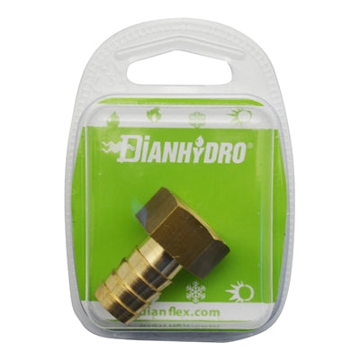 Raccordo Portagomma Semplice F Per Gas Blister- 1/2 Metano- Faidf- Pezzi 1