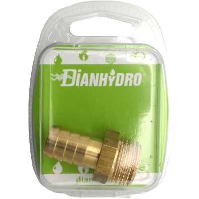 Raccordo Portagomma Semplice M Per Gas Blister- 1/2 Metano- Faidf- Pezzi 1