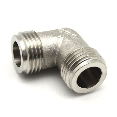 Gomito Mm 1/2 Sede Piana Per Tubi Gas- 1/2- Senza- Pezzi 1