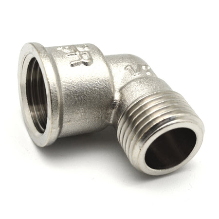 Gomito Mf - 1/2 Sede Piana Per Tubi Gas- 1/2- Senza- Pezzi 1