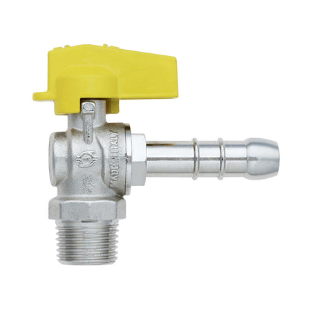 Rubinetto A Sfera Squadra Maschio Portag. Metano Gas Uni 7141- 1/2 Dn 10- Fiv- Pezzi 1