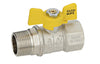 Valvola A Sfera Gas Mf A Farfalla Mod. Dakota- 3/4 Dn 15- Bugat- Pezzi 1