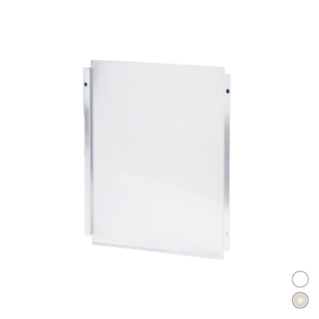 Schienale Per Cassetta Protezione Gas- Zincato Cm 60 X 50- Dk- Pezzi 1