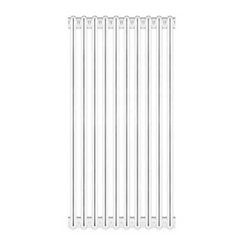 Radiatore Tubolare In Acciaio 2 Colonne Scomponibile Mod. 1800- 10 Elementi- Ercos- Pezzi 1
