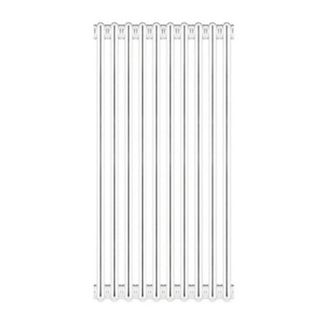 Radiatore Tubolare In Acciaio 2 Colonne Scomponibile Mod. 2000- 10 Elementi- Ercos- Pezzi 1