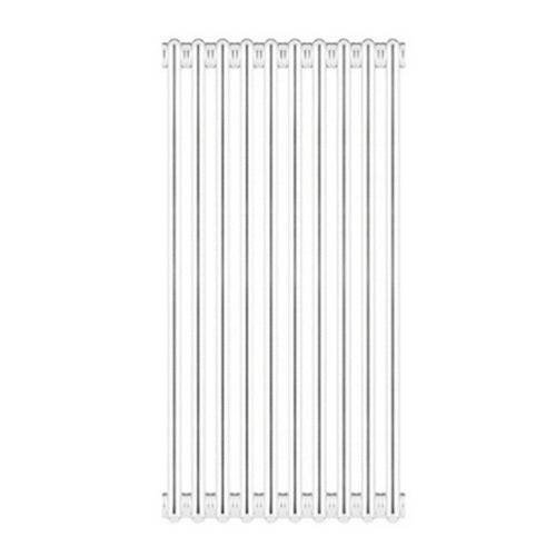 Radiatore Tubolare In Acciaio 2 Colonne Scomponibile Mod. 2000- 10 Elementi- Ercos- Pezzi 1