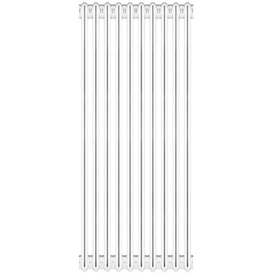Radiatore Tubolare In Acciaio 3 Colonne Scomponibile Mod.1800- 6 Elementi- Ercos- Pezzi 1
