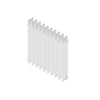 Radiatore Tubolare Ardesia 3 Colonne H556- 8 Elementi- Cordi- Pezzi 1