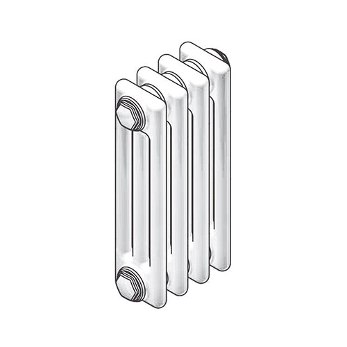 Radiatore Tubolare In Acciaio 3 Colonne Zehnder Charleston Mod. 3067- 10 Elementi- Zehnd- Pezzi 1