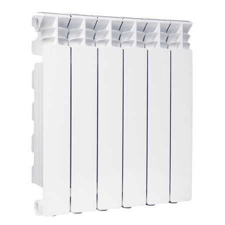 Radiatore In Alluminio Exclusivo H 700- 4 Elementi- Fondi- Pezzi 1