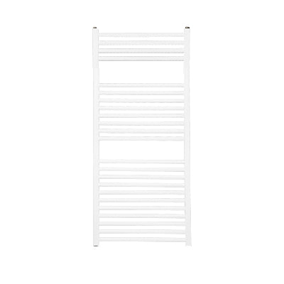 Termoarredo Alluminio Mod. Cool 1160- Bianco - Interasse Cm. 40- Fondi- Pezzi 1