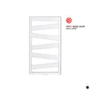 Termoarredo Zehnder Ribbon H. 965- Bianco Largh. Cm 50- Zehnd- Pezzi 1