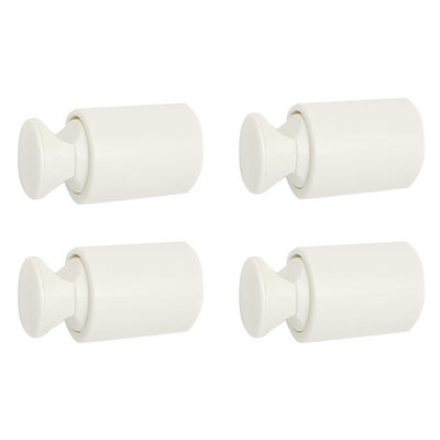 Fissaggi Per Termoarredo Aton Bianco- Bianco- Ercos- Pezzi 1