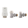 Kit Valvole Termostatiche Ad Angolo Femmina- 3/8- Itap- Pezzi 1