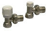 Valvola + Detentore Squadra Attacco Ferro- 3/8- Itap- Pezzi 1